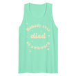 Load image into Gallery viewer, NOBODY EVER DIED OF AWKWARD tank top