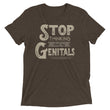 Load image into Gallery viewer, STOP THINKING ABOUT MY GENITALS shirt