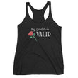 Load image into Gallery viewer, MY GENDER IS VALID racerback