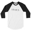 Load image into Gallery viewer, THEY baseball tee