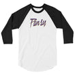 Load image into Gallery viewer, PANSY baseball tee