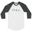 Load image into Gallery viewer, THEY baseball tee