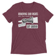 Load image into Gallery viewer, REMOVING OUR RIGHTS WILL ONLY MAKE US GET LOUDER shirt