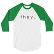 Load image into Gallery viewer, THEY baseball tee