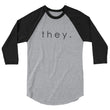 Load image into Gallery viewer, THEY baseball tee