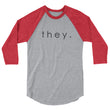Load image into Gallery viewer, THEY baseball tee