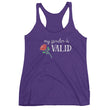 Load image into Gallery viewer, MY GENDER IS VALID racerback