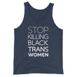 Load image into Gallery viewer, STOP KILLING BLACK TRANS WOMEN Tank Top