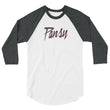 Load image into Gallery viewer, PANSY baseball tee