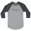 Load image into Gallery viewer, THEY baseball tee