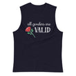 Load image into Gallery viewer, ALL GENDERS ARE VALID muscle shirt