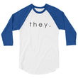 Load image into Gallery viewer, THEY baseball tee