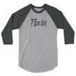Load image into Gallery viewer, PANSY baseball tee
