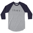 Load image into Gallery viewer, THEY baseball tee