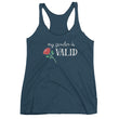 Load image into Gallery viewer, MY GENDER IS VALID racerback