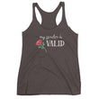 Load image into Gallery viewer, MY GENDER IS VALID racerback