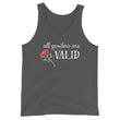 Load image into Gallery viewer, ALL GENDERS ARE VALID Tank Top