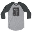 Load image into Gallery viewer, NOT A LADY 2.0 baseball shirt