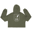 Load image into Gallery viewer, SHE/THEY (NOT ASKING TOO MUCH) crop hoodie
