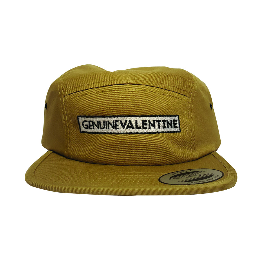 GENUINE VALENTINE khaki 5 panel hat