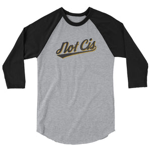 NOT CIS baseball tee