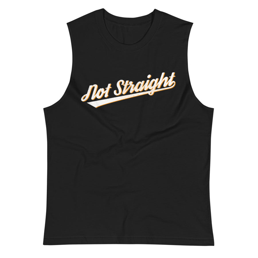 NOT STRAIGHT muscle shirt