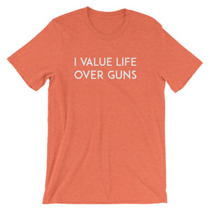 LIFE OVER GUNS shirt