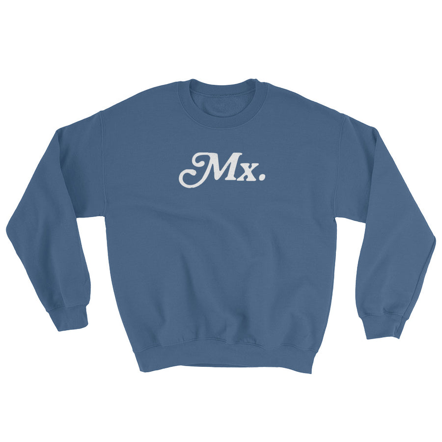 MX. crewneck sweatshirt
