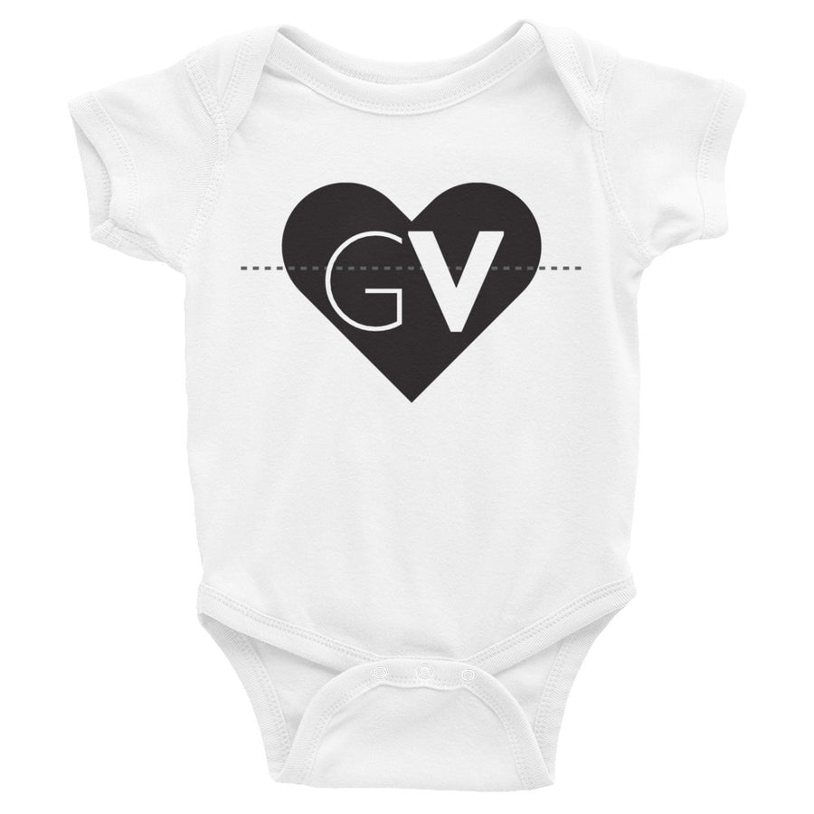 GV HEART onesie