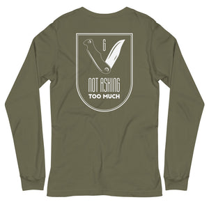 HE/HIM (NOT ASKING TOO MUCH) long sleeve 