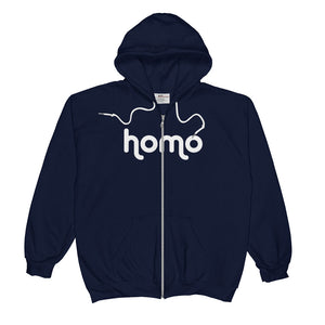 HOMO zip hoodie