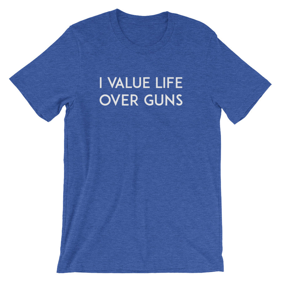 LIFE OVER GUNS shirt