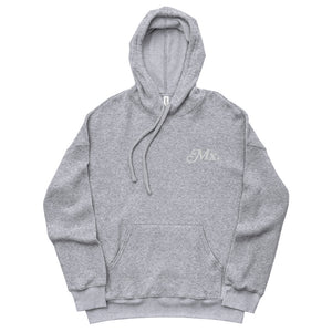MX. sueded fleece hoodie